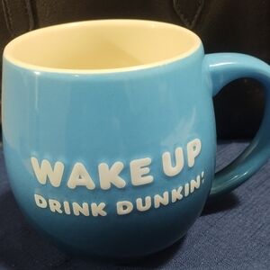 Dunkin' Blue Wake Up Mug